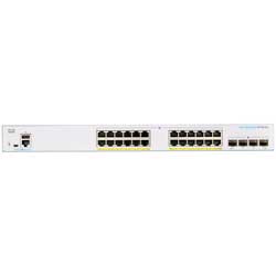 Cisco CBS250-24FP-4G - Switch PoE 24 portas LAN Gigabit e 4x SFP
