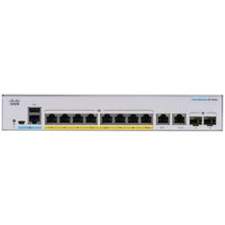 Cisco CBS250-8FP-E-2G - Switch PoE 8 portas Gigabit Ethernet