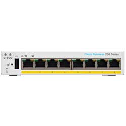 Cisco CBS250-8PP-D - Switch PoE 8 portas Gigabit Ethernet