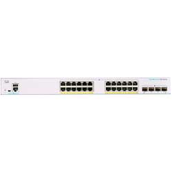 CBS350-24FP-4G Cisco Business Switch 24 portas PoE Gerenciável 