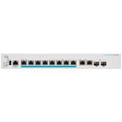 Cisco CBS350-8MP-2X - Switch PoE 8 portas 2,5 G Gigabit Ethernet