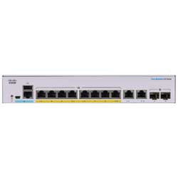 Cisco CBS350-8P-2G - Switch PoE com 8 portas Gigabit Ethernet