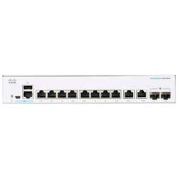Cisco CBS350-8T-E-2G - Switch 8 portas Gigabit Ethernet