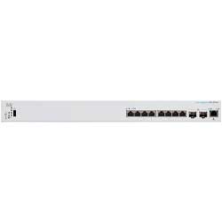 Cisco CBS350-8XT - Switch 8 portas LAN 10G RJ45 