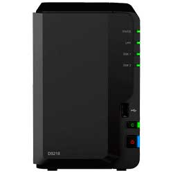 DS218 Synology DiskStation - Storage NAS 2 Baias até 24TB