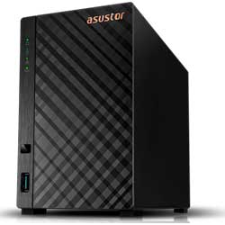 Drivestor 2 Lite AS1102TL Asustor - Storage NAS 2 Bay p/ HDD SATA