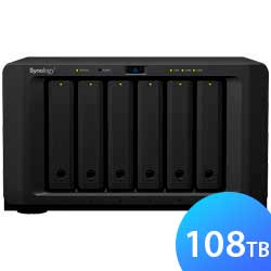 DS1621xs+ 108TB Synology DiskStation - Storage NAS 6 baias SATA