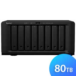 DS1821+ 80TB Synology DiskStation - Storage NAS SATA