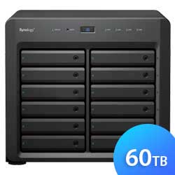 DS3622xs+ 60TB Synology - Storage NAS 12 Baias SATA