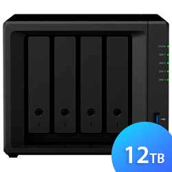 DS420+ 12TB Synology Diskstation - Storage NAS 4 Baias p/ SATA