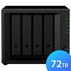 DS420+ 72TB Synology Diskstation - Storage NAS 4 Baias p/ SATA