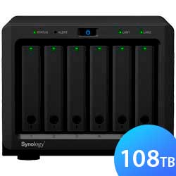 DS620slim Synology DiskStation - Storage NAS 6 Baias SATA