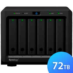 DS620slim Synology DiskStation - Storage NAS 6 Baias SATA