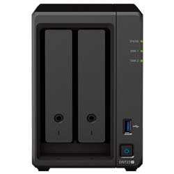 DS723+ DiskStation Synology - Storage NAS 2 Bay p/ HDD SATA/NVMe