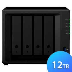 DS920+ 12TB Synology Diskstation - Storage NAS SSD/SATA