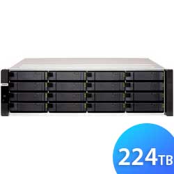 ES1686dc 224TB Qnap - Storage NAS 3U Enterprise ZFS SATA/SAS/SSD