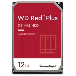 WD120EFAX WD - HD Interno 12TB SATA 7.200 RPM Red Plus