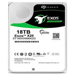 ST18000NM002D Seagate - HD Interno 18TB SAS Exos X20