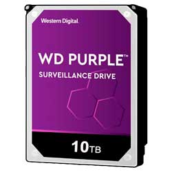 WD101PURP WD - HD Interno 10TB SATA 7.200 RPM Purple Pro p/ CFTV, DVR e NVR