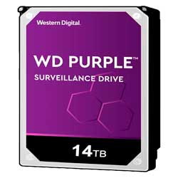 WD141PURP WD - HD Interno 14TB SATA 7.200 RPM Purple Pro p/ CFTV, DVR e NVR