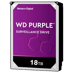 WD181PURP WD - HD Interno 18TB SATA 7.200 RPM Purple Pro p/ CFTV, DVR e NVR