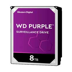 WD8001PURP WD - HD Interno 8TB SATA 7.200 RPM Purple Pro p/ CFTV, DVR e NVR