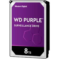 WD82PURZ WD - HD Purple 8TB 7.200 RPM p/ sistemas CFTV, NVR e DVR
