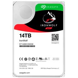 ST14000VN0008 Seagate - HD Interno 14TB SATA IronWolf