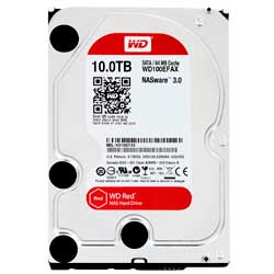 WD100EFAX WD - HD interno Red 10TB SATA III 5.400 RPM 6Gb/s