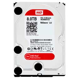 WD80EFZX WD - Hard Disk Interno 8TB SATA Red