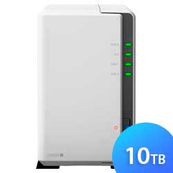 DS220j 10TB Synology - Storage NAS 2 Baias HDD/SSD