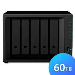 DS1520+ 60TB Synology Diskstation - Storage NAS 5 Baias SATA