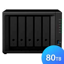 DS1520+ 80TB Synology Diskstation - Storage NAS 5 Baias SATA