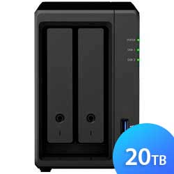 DS720+ 20TB Synology - Storage NAS 2 Baias SATA