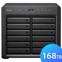 DS2422+ 168TB Synology - NAS Storage 12 Baias SATA