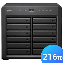 DS2422+ 216TB Synology - NAS Storage 12 Baias SATA