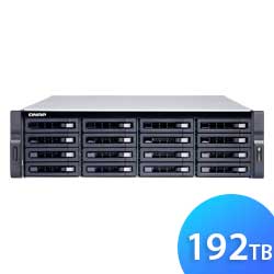 TVS-1672XU-RP 192TB Qnap - Storage NAS 16 baias Rackmount SATA