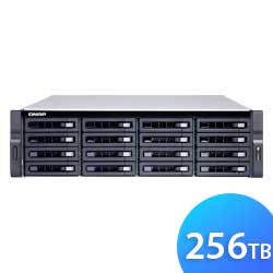 TVS-1672XU-RP 256TB Qnap - Storage NAS 16 baias Rackmount SATA