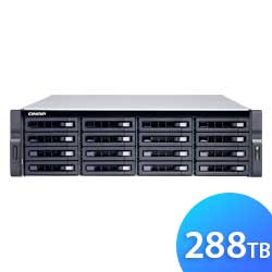 TVS-1672XU-RP 288TB Qnap - Storage NAS 16 baias Rackmount SATA