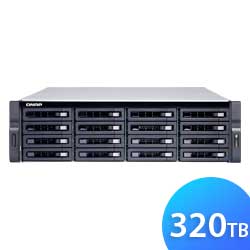 TVS-1672XU-RP 320TB Qnap - Storage NAS 16 baias Rackmount SATA