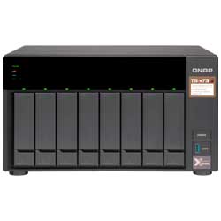 Storage NAS para 8 hard disks SATA/SSD - TS-873