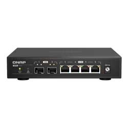 QSW-2104-2S Qnap - Switch de 6x portas LAN e SFP+