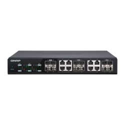 QSW-M1208-8C Qnap - Switch Gerenciável de 12x portas SFP+/RJ45