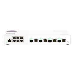 QSW-M2106-4C Qnap - Switch Gerenciável de 10x portas SFP+/RJ45