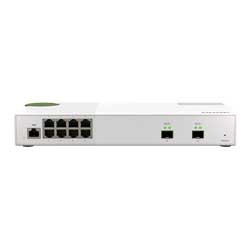 QSW-M2108-2S Qnap - Switch Gerenciável de 10x portas SFP+/RJ45