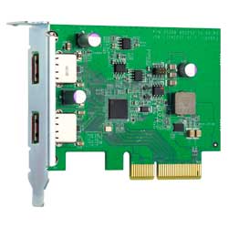 Qnap QXP-10G2U3A - Placa de Expansão 2 Portas USB 3.2