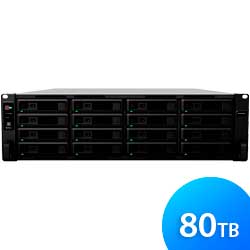 RS2818RP+ 80TB - Storage NAS 16 baias Rackstation SATA