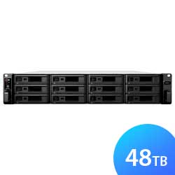 RS3621xs+ 48TB RackStation Synology