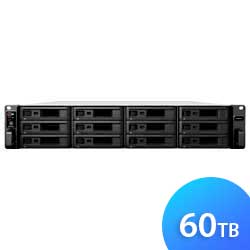 RS3621xs+ 60TB Synology RackStation - Storage NAS rackmount SATA