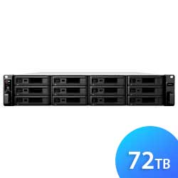 RS3621xs+ 72TB RackStation Synology